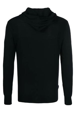 Felpa in lana merino nera LOW BRAND | L1MFW23246660D001